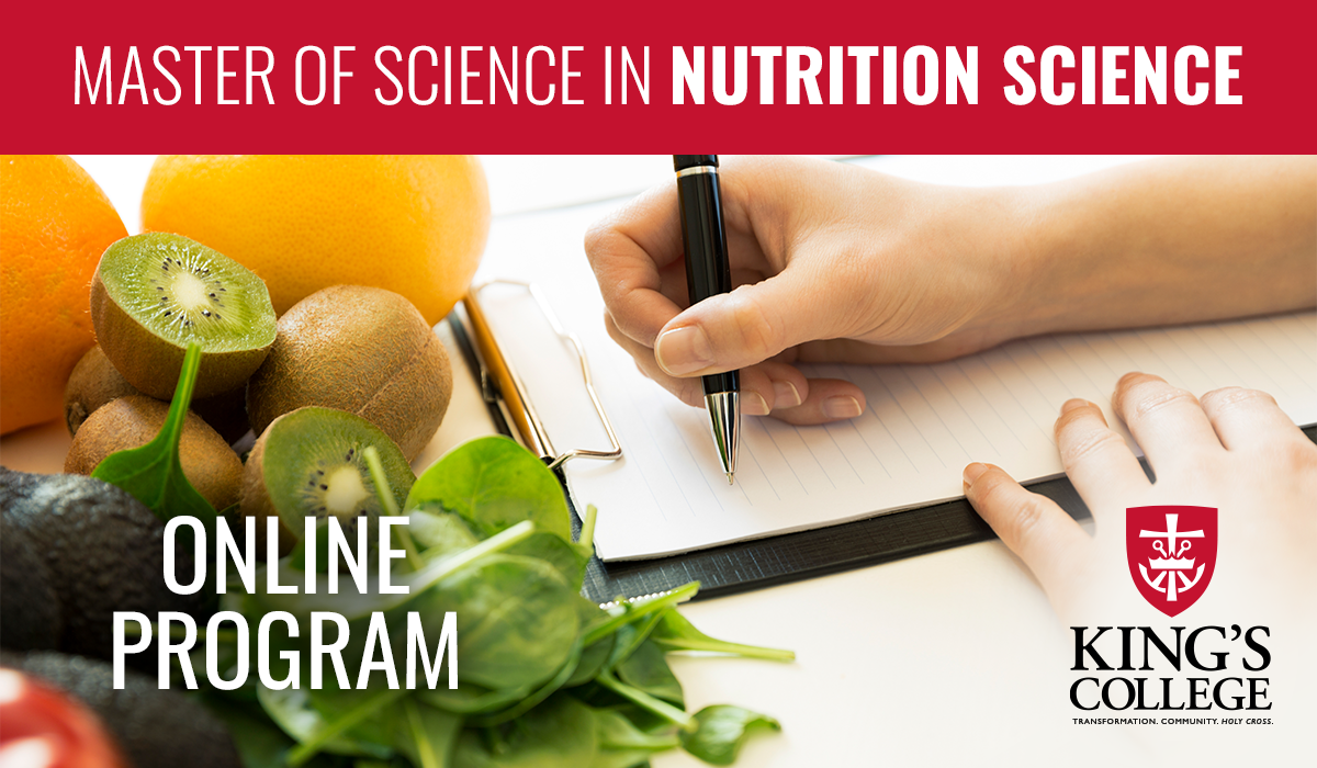 King's College | Master of Science in Nutrition Science | Online Program